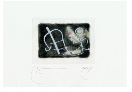 Grabado Miró - Fusées