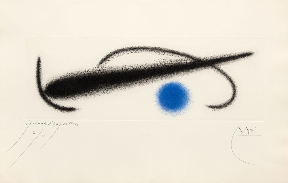 Grabado Miró - Fusées-Nous avons