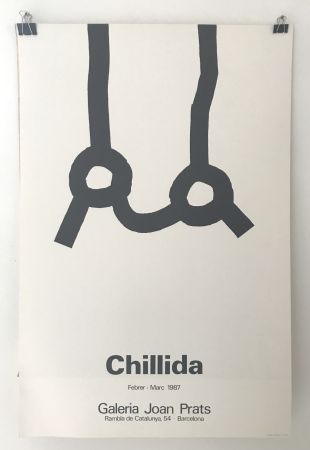 Cartel Chillida - Galeria Joan Prats