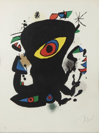 Litografía Miró - Galeria Maeght Barcelona ( Ref M 932 )