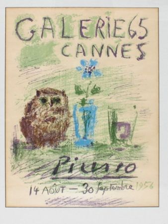 Litografía Picasso - GALERIE 65 CANNES