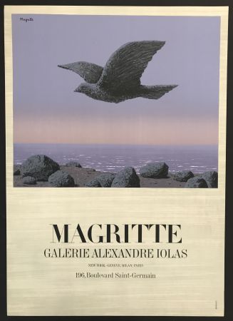 Litografía Magritte - Galerie Alexandre Iolas