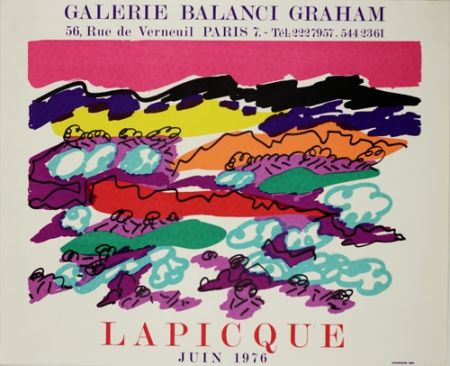 Litografía Lapicque - Galerie Balanci Grahan