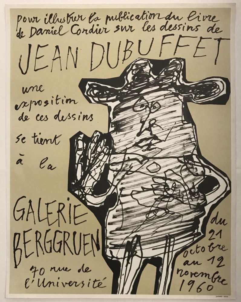 Litografía Dubuffet - Galerie Berggruen