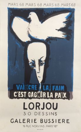 Cartel Lorjou - Galerie Bussière