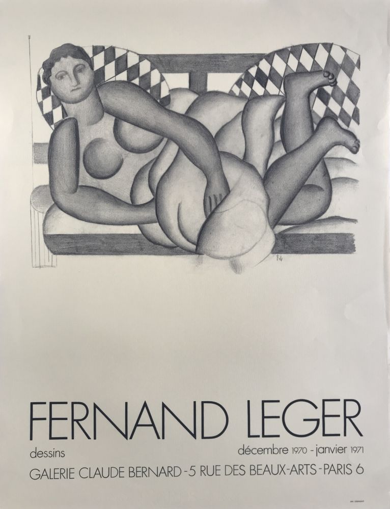 Cartel Leger - Galerie Claude Bernard