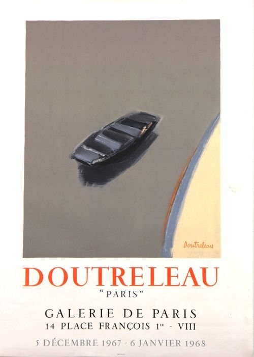 Litografía Doutreleau - Galerie de Paris