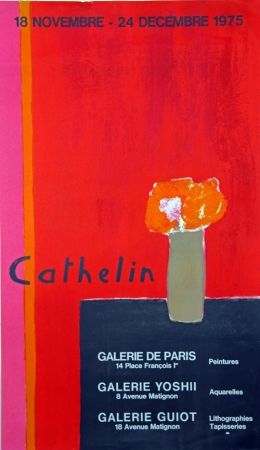 Litografía Cathelin - Galerie de Paris