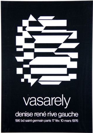Serigrafía Vasarely - Galerie Denise Rene