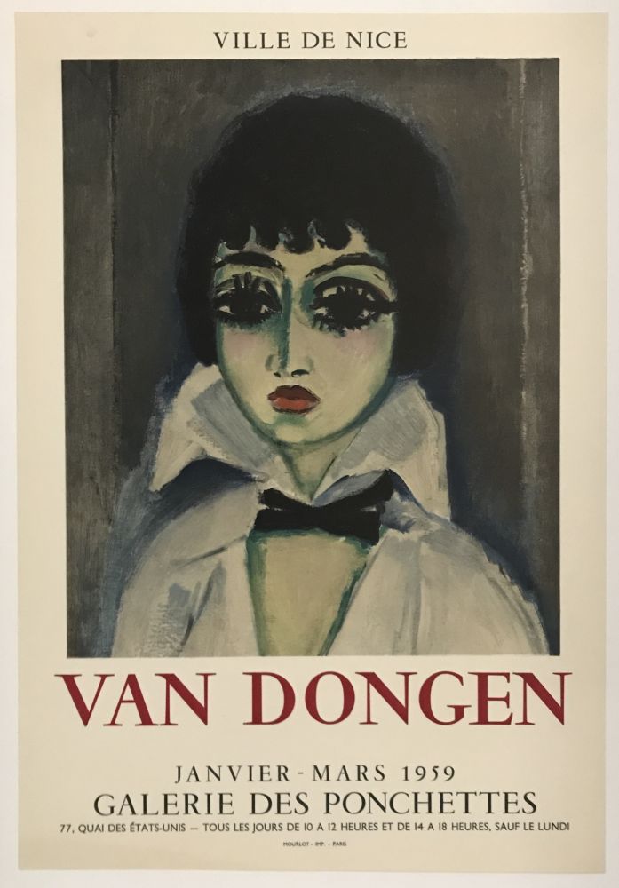 Litografía Van Dongen - Galerie des Ponchettes