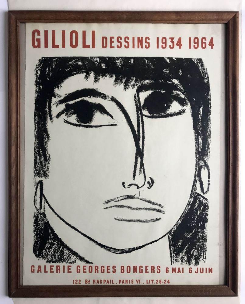 Cartel Gilioli - Galerie Georges Bongers