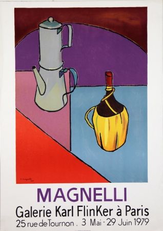 Litografía Magnelli - Galerie Karl Flinker 