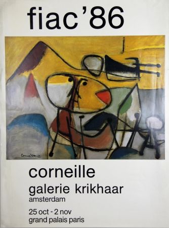 Offset Corneille - Galerie Krikhaar  Fiac 89