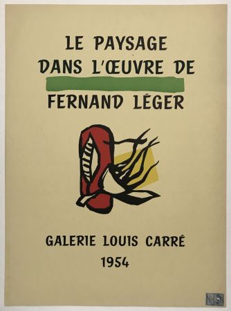 Litografía Leger - Galerie Louis Carre