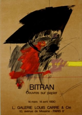 Litografía Bitran - Galerie Louis Carre