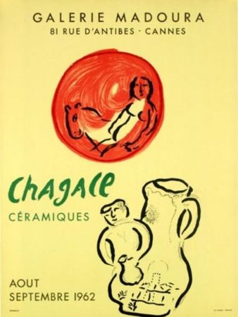 Litografía Chagall - GALERIE MADOURA