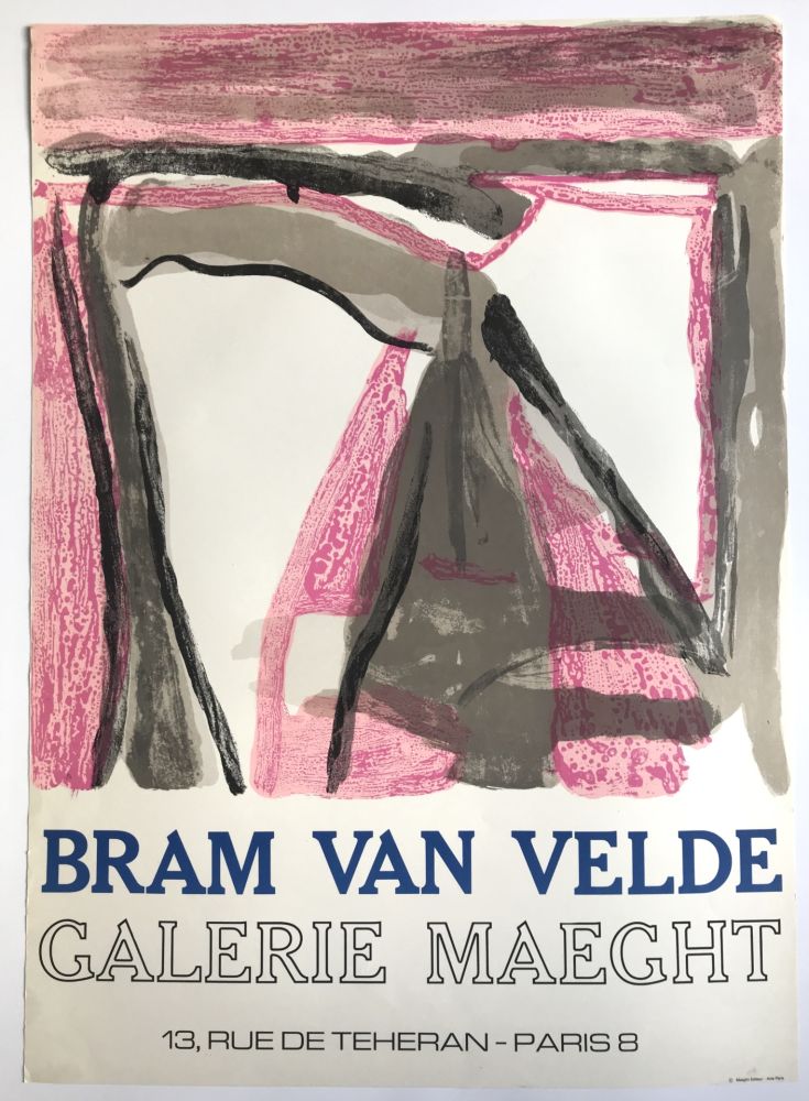 Cartel Van Velde - Galerie Maeght