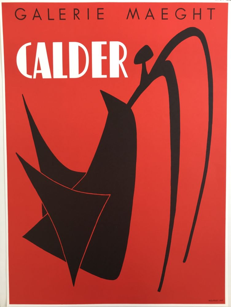 Cartel Calder - Galerie Maeght