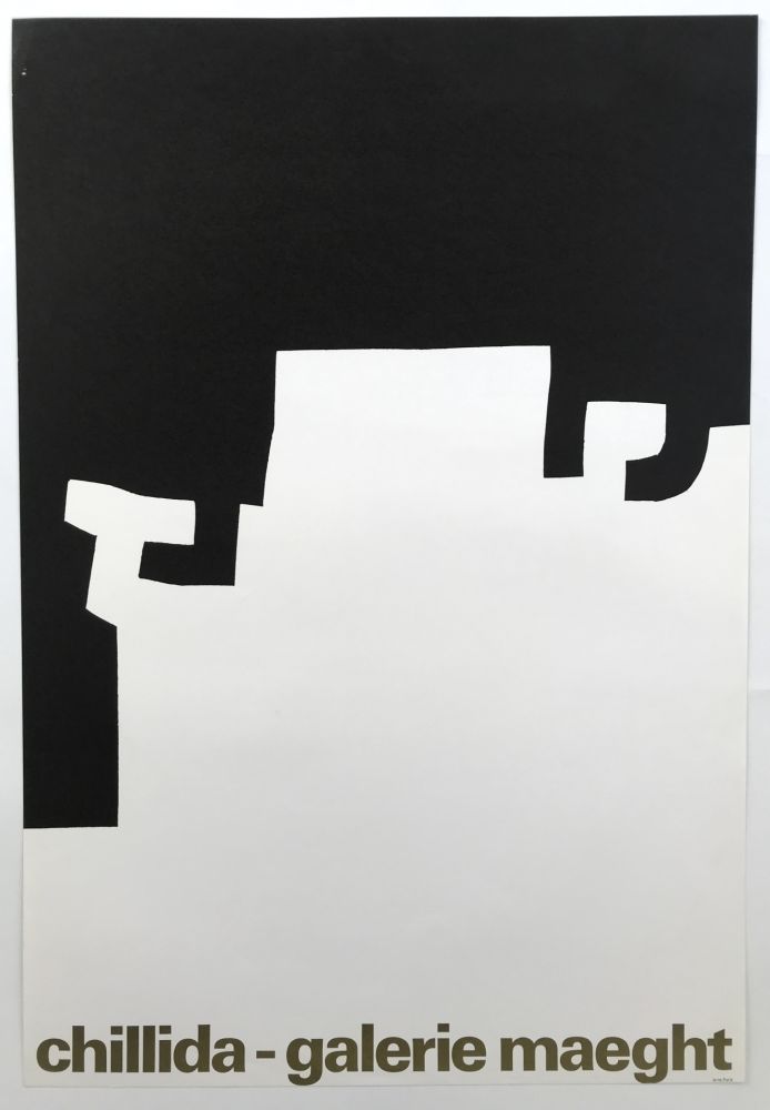 Cartel Chillida - Galerie Maeght