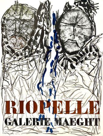 Cartel Riopelle - Galerie Maeght