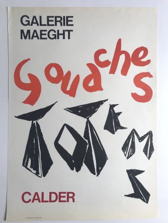 Cartel Calder - Galerie Maeght