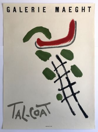 Cartel Tal Coat - Galerie Maeght