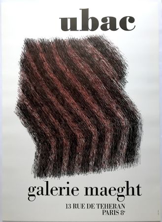 Cartel Ubac - Galerie Maeght