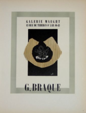 Litografía Braque - Galerie Maeght