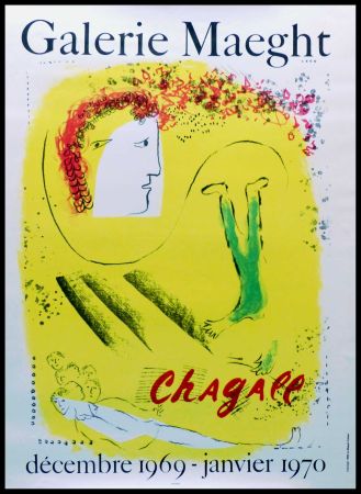 Litografía Chagall - Galerie MAEGHT - CHAGALL