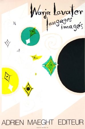 Litografía Lavater - Galerie Maeght   Langages  Imagés