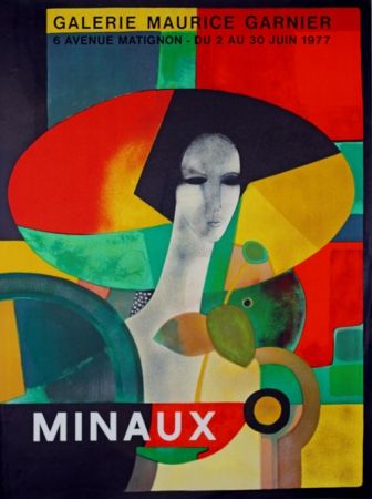 Litografía Minaux - Galerie Maurice Garnier