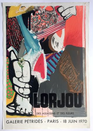 Cartel Lorjou - Galerie Pétridès