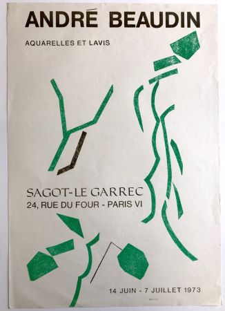 Litografía Beaudin - Galerie Sagot-Le Garrec
