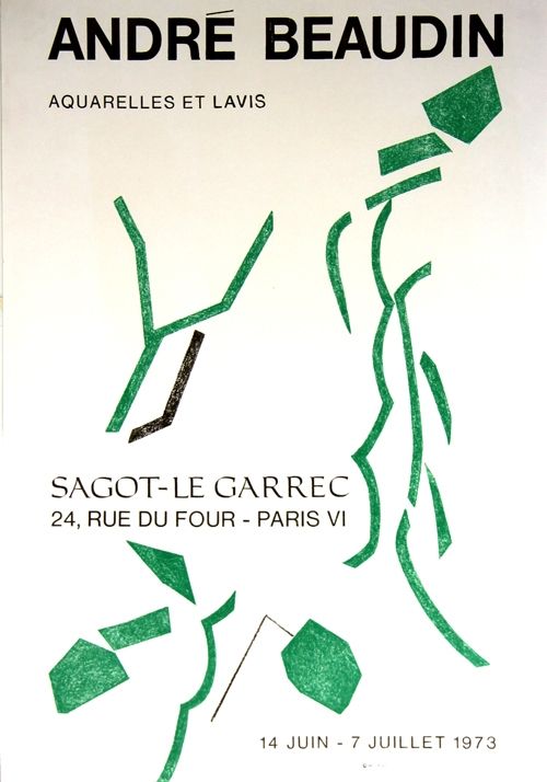 Litografía Beaudin - Galerie Sagot le Garrec