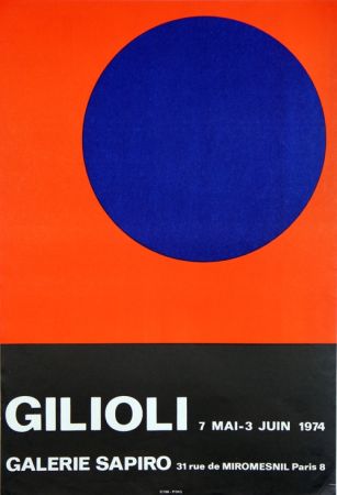 Litografía Gilioli - Galerie Sapiro  