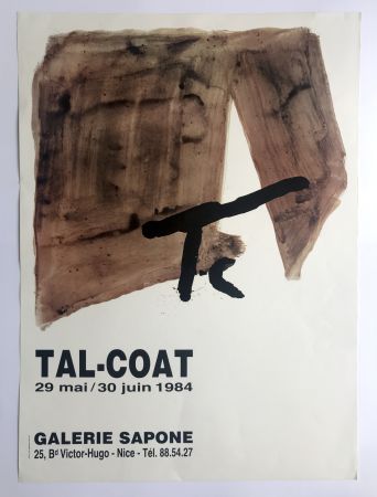 Cartel Tal Coat - Galerie Sapone