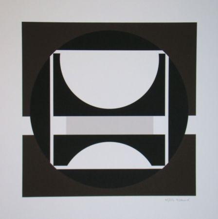 Serigrafía Decock - Geometrische Abstractie