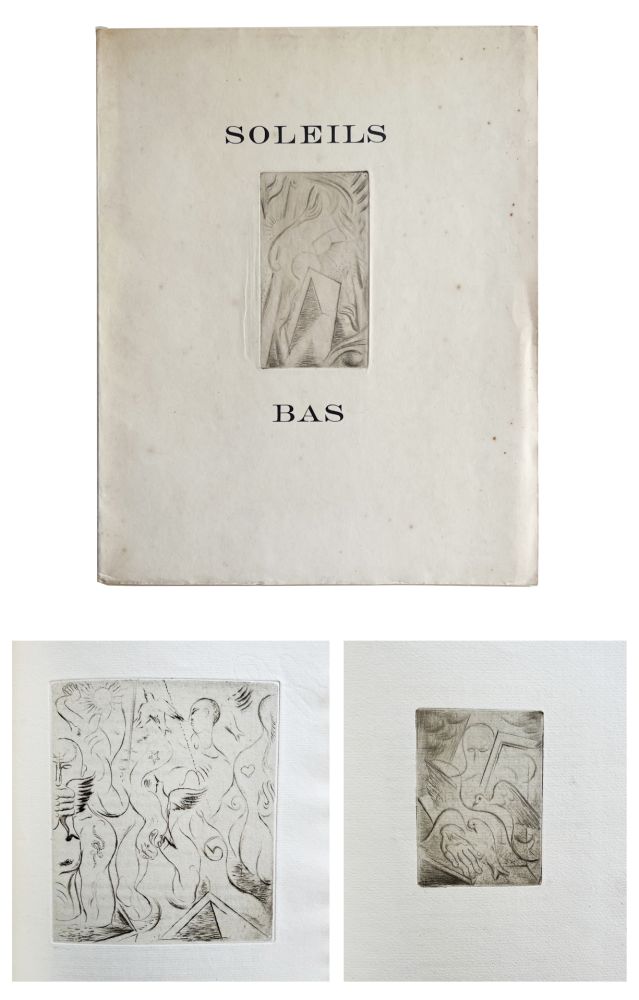 Libro Ilustrado Masson - Georges Limbour : SOLEILS BAS. 4 eaux-fortes d'André Masson