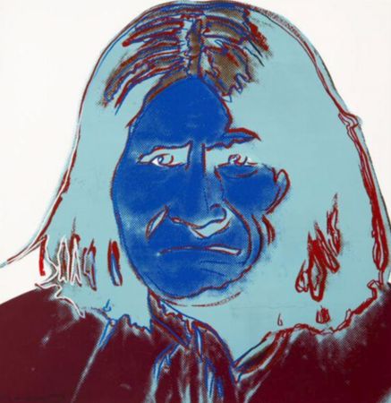 Serigrafía Warhol - Geronimo