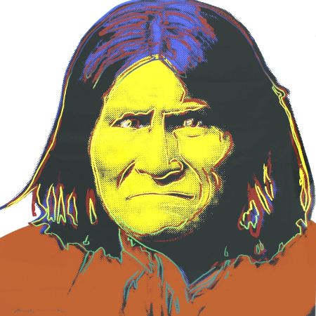 Serigrafía Warhol - Geronimo (FS II.384)