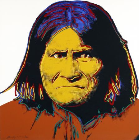 Serigrafía Warhol - Geronimo (FS II.384)