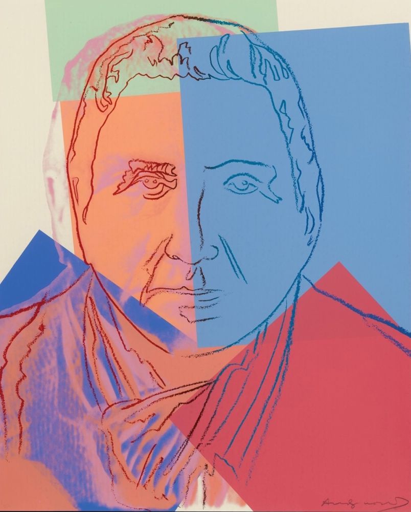 Serigrafía Warhol - Gertrude Stein (FS II.227) 