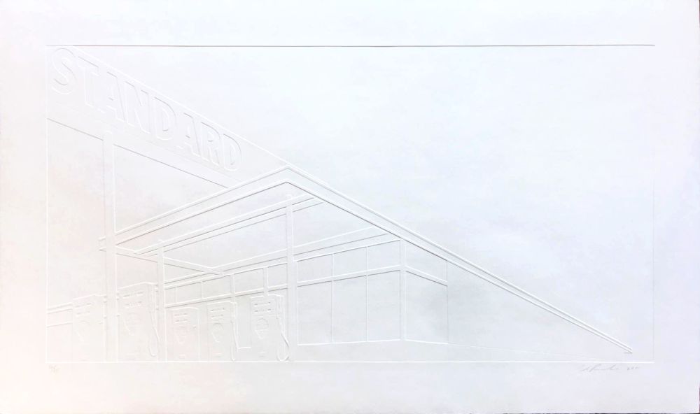 Relieve Ruscha - Ghost Station