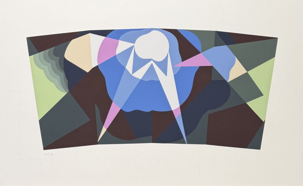 Serigrafía Balla - Giacomo Balla (1871–1958) - Balla futurista - Colour screen printing on paper - 1914
