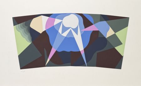 Serigrafía Balla - Giacomo Balla (1871–1958) - Balla futurista - Colour screen printing on paper - 1914