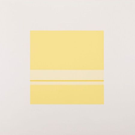 Serigrafía Calderara - Giallo