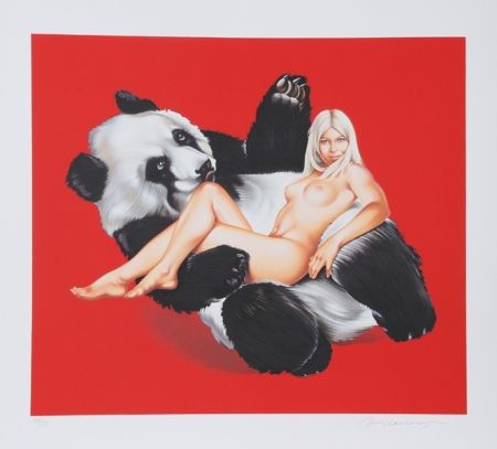 Litografía Ramos - Giant Panda