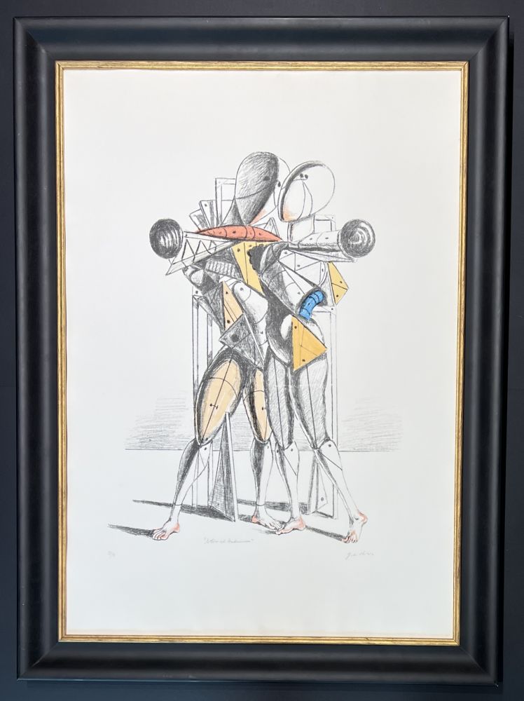 Litografía De Chirico - Giorgio de Chirico (1888–1978) - Coloured lithograph on paper - 1970