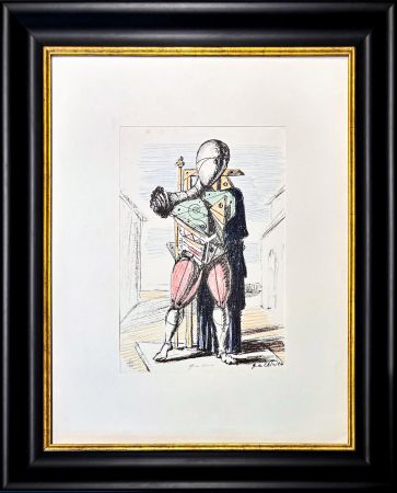 Litografía De Chirico - Giorgio De Chirico (1888–1978) - Manichino - 6-colour lithography - 1964