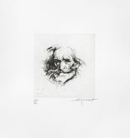 Grabado Pignon-Ernest - Giuseppe Verdi